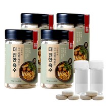 육수장인 더진한육수 2병(130알) 4병(260알)+체험분3알 국물내기 조미료 코인 고체육수, 4병(260알)+체험분6알