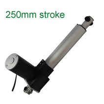 250mm 스트로크 5000N IP 54 방수 DC 12V 24 볼트 마이크로 전기 관형 리프트 모터 안락 의자 부품 용 선형, [04] 5000N 5mm s, [03] 36V