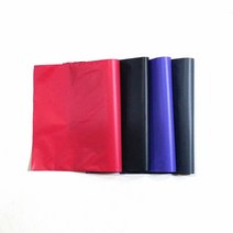 [KT알파쇼핑]컬러 포장 택배봉투 23cmX28cm +4cm 4컬러 100매, 보라