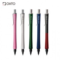 OHTO 예쁜문구 NO-NOC 자동샤프 0.5mm, 색상_실버-블루(한정판)(AP-505N-SVBL)