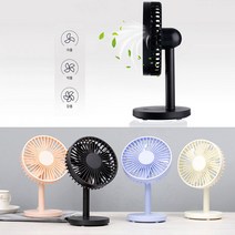 핫딜!!최저가!!((무료배송))(라라몰) 세븐윙 USB 탁상용 선풍기, 화이트