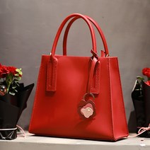 여성 천연 소 가죽 DIY 가방 만들기 집콕 키트 여성 데일리 크로스 백, 완제품구매(색상은요청사항에기재)