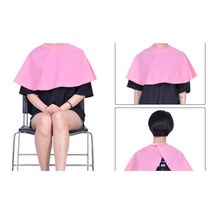 헤어 살롱 이발 케이프 염색 미용 메이크업 목도리 천 도구 이발사 드레서 앞치마 핫, 분홍색