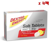 Dextro Energy 덱스트로에너지 솔트 타블릿 나트륨 보충 54g 30정 4팩