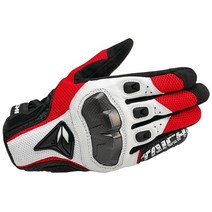 통기성 가죽 오토바이 장갑 레이싱 장갑 남자 모토 크로스 장갑 rst390 391 장갑 guantes moto rekawice motocyklowe, XL, 391 화이트 레드