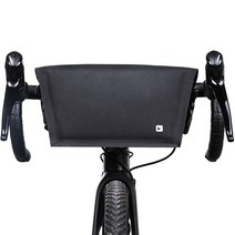 라이노워크 핸들가방 핸들바 프런트백 분리식 자전거숄더백 방수 4L X20997, 블랙
