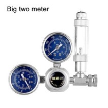 자작 화학 이탄 이산화탄소 발생기 고압 수족관 CO2 조절 솔레노이드 밸브 키트 버블 카운터 물고기 탱크 DIY 제어 시스템 반응기 압력 감소, [01] G5-8, [07] Big two meter