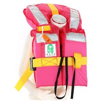 기타 KOMSA인증 선박용 형식승인 구명조끼형 B형 유아용, PINK