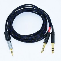 Blance 4.4mm 밸런스드 4.4듀얼 6.35mm trs 잭 6.5사운드 남성, 01 4.4 to 6.35_01 0.5m