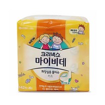 크리넥스 마이비데 화장실용 물티슈 키즈용 캡형 42매 0.8284ea, RA_ 본상품선택