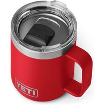 예티 램블러 10온스 머그 MagSlider 뚜껑 포함 레드, Rescue Red