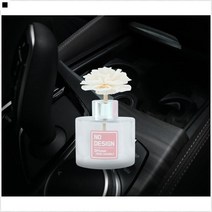 깔끔디자인 오래가는향기 공기소독 악취제거 고급차량방향제 차량용방향제, 화이트코튼