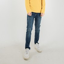 더간지 얇은스판원단 여름 청바지 연청중청