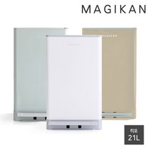 매직캔 [세트] 히포 21L+리필5롤 (화이트/베이지/세이지/레드) 기본리필장착 1년 사용가능 냄새차단 휴지통 옵션, 05_ 21L화이트(단품)_MH250WG