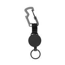 키링 키홀더 릴 열쇠고리 강력 패스 케이스 스트랩 카라비너 키릴 60cm 늘어나는 EDC도구