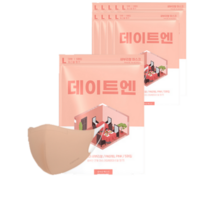 김국산 온핏 마스크 중형, 50매, 파스텔핑크