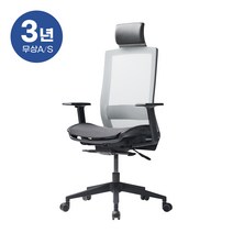 듀오백 스퀘어 에어로 DQ-HLDA-M 풀메쉬의자, 그레이