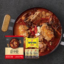 [미미의밥상] 국내산 등뼈100% 대용량 감자탕 4.7kg+라면사리 1개+겨자참소스 3개 증정/레토르트(실온보관), 상세페이지 참조, 상세페이지 참조, 상세페이지 참조, 상세페이지 참조