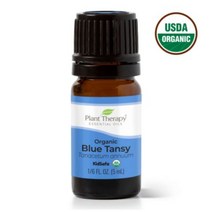 플랜트테라피 오가닉 유기농 블루 탠시 에센셜 오일 5ml plant therapy blue tansy