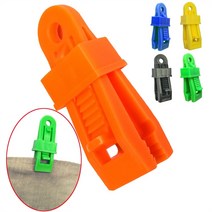 타프 텐트 클램프 클립 버클 조인트 big size boat trailer cover tarpaulin snap groundsheet tent clip for camp 카누, 녹색 6pc