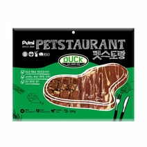 푸르미 펫스토랑 오리 혼합 300g 강아지 간식 반려견 마른간식 훈련 댕댕이