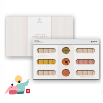 명인 수제 한과선물세트 2단 유과 강정 약과 보자기포장 추석 명절선물, 한과선물2단 set
