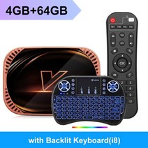 vontar x4 android 11.0 tv box amlogic s905x4 4gb 128gb 1000m dual wifi 4k 60fps av1 google 플레이어, 협력사, EU 플러그, 4g64g i8