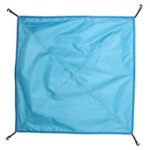 야외 야영 여행을 위한 경량 방수 /Durable 해먹 방수포 덮개, 81x81cm, 옥스포드 헝겊, 블루