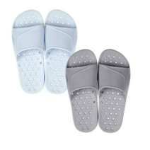 샤바스 EVA 유로 욕실화 블루 + 그레이, 10세트