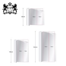 VIP V-GUARD PPF 보호필름 폴리우레탄 폭 50 100 150 CM X 길이10 CM 재단, 50cmX10cm, 1개
