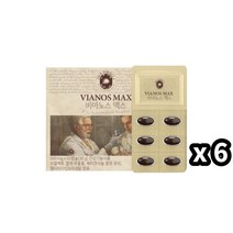 네추럴에프앤피 트루포뮬러 비아노스 맥스 60캡슐 6개