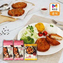 [목우촌]에어프라이어 프라임 통등심 돈까스500g x2팩 + 한입 돈까스500g, 단품