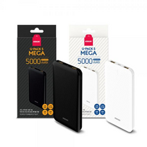 KOKIRI 보조배터리 U-PACK MEGA 5000mAh, 화이트