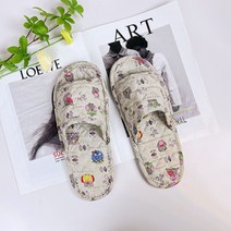 실내 홈 천 실리퍼 부드러운 미끄럼방지 실내화, 250~270mm  (5켤레), 진주 회색 (5켤레)
