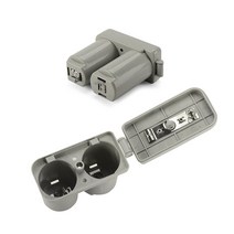 2PCS 플라스틱 두 배건전지 상자 부속품 격실 가스 온수기를위한 보편적 인, 한개옵션0