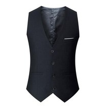 포멀 핏 남성 정장 베스트 싱글 나시 비즈니스 하늘비즈 A25 X414D026
