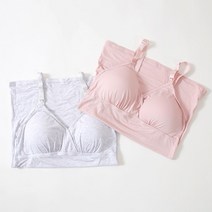 소소미도 노와이어 레이온 수유브라런닝 임산부 몰드 캡나시