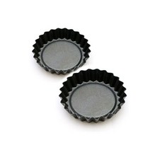 미니 타르트 틀 오븐용 1구 몰드 대 소 만들기 베이킹 팬