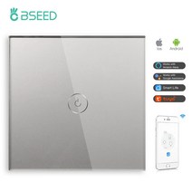 스마트팜 식물재배기 수경 식물공장 BSEED Wifi 라이트 터치 스위치 123Gang 123 웨이 스마트 무선 색상 지원 Tuya 홈, 9.WIFI 1Gang Gray
