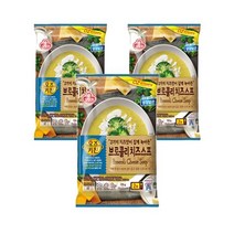 오뚜기 오즈키친 브로콜리치즈스프 간편식 3분요리 180g 4개 간단요리 즉석요리, 3세트