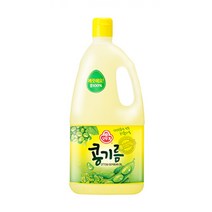 오뚜기 식용유 콩기름 1.8L 1개 2202763, 1.8L_1개, 상세내용참조