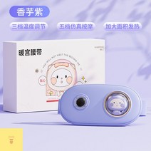 생리통기계 따뜻한 배따뜻하게하는기구 복부 온열기, 바이올렛