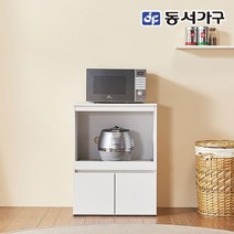 동서가구 네오 프리드 800 다용도 심플 렌지대 NES427, 우드화이트