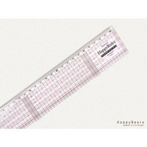 프리미엄 패치워크 시접자_50cm/선명하고 깔끔한 눈금선/정확한 눈금/효율적 작업/눈금자/특수가공, 시접자_50cm/선명하고 깔끔한 눈금선