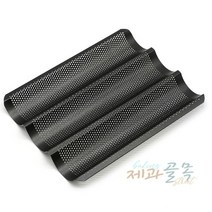 제과골목 홈 바게트판 3롤(330x260mm) 단면 테프론코팅