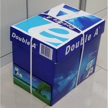 Double A 80g 2500매 더블에이 1BOX 고급 두꺼운 복사용지, 5세트, A4
