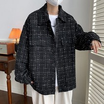 레이즌 트위드 남방자켓 남녀공용