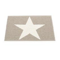 파펠리나 Viggo One 비고 원 러그 카페트 70x50cm 머드 바닐라 스웨덴 정품 별 손세탁 매트 비염 알레르기
