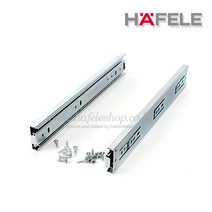 헤펠레 3단 볼레일 서랍레일 서랍런너 박스단위, 볼레일(3단)-H500-10조(도매)