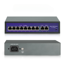 Techage IP CCTV 스위치허브 PoE 8포트 스위칭허브 네트워크, 8CH POE Switch